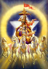 Bhagavan Krishna and Arjuna