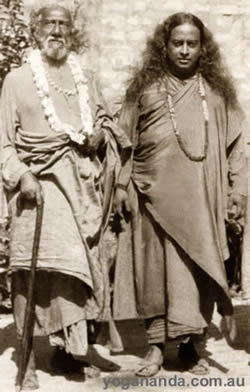 Yogananda & Sri Yukteswar